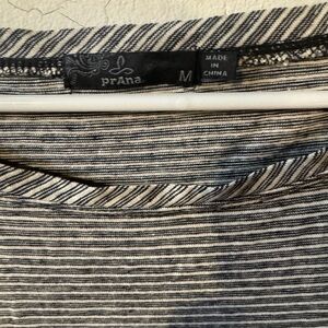 Prana Striped TShirt Dress